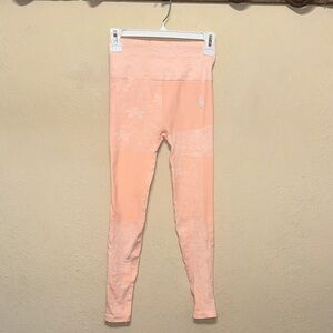 Free People movement never better Charming Peach Leggings